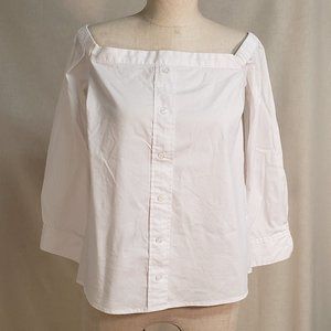 Halston Off the Shoulder Blouse